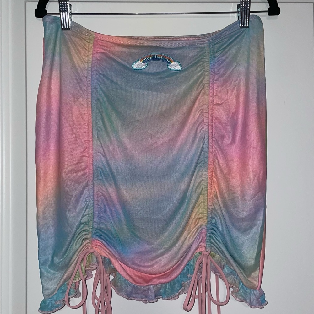*SOLD OUT* Spreading Kindness Mesh Skirt - Picture 2 of 10
